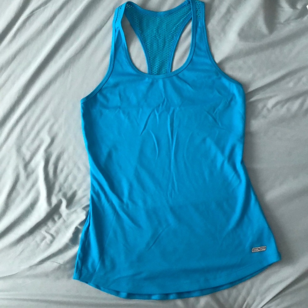 Express core performance tank blue XS